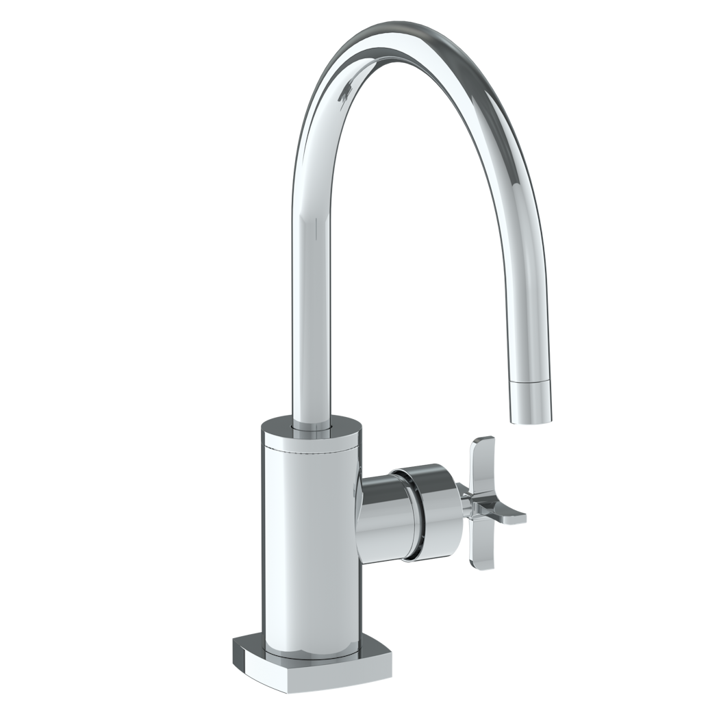 Deck Mounted 1 Hole Kitchen Faucet. Mixing Valve | Watermark Designs