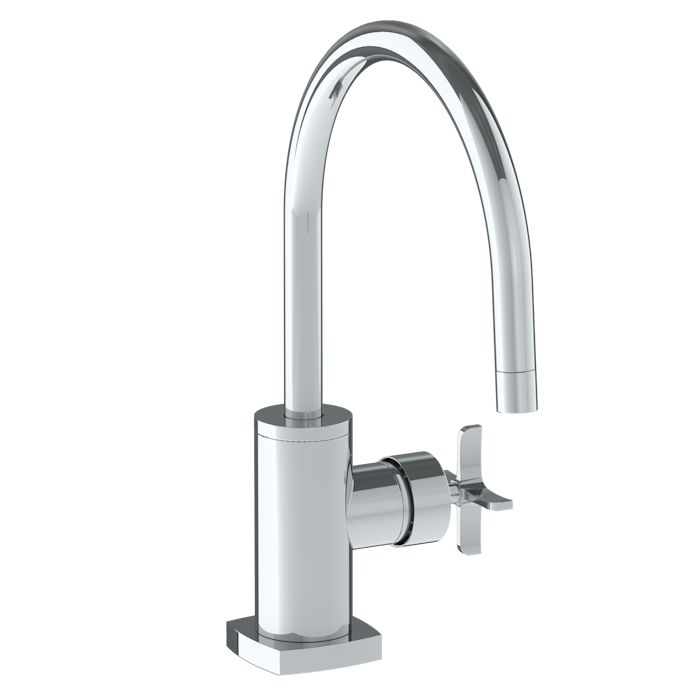 Deck Mounted 1 Hole Kitchen Faucet. Mixing Valve | Watermark Designs