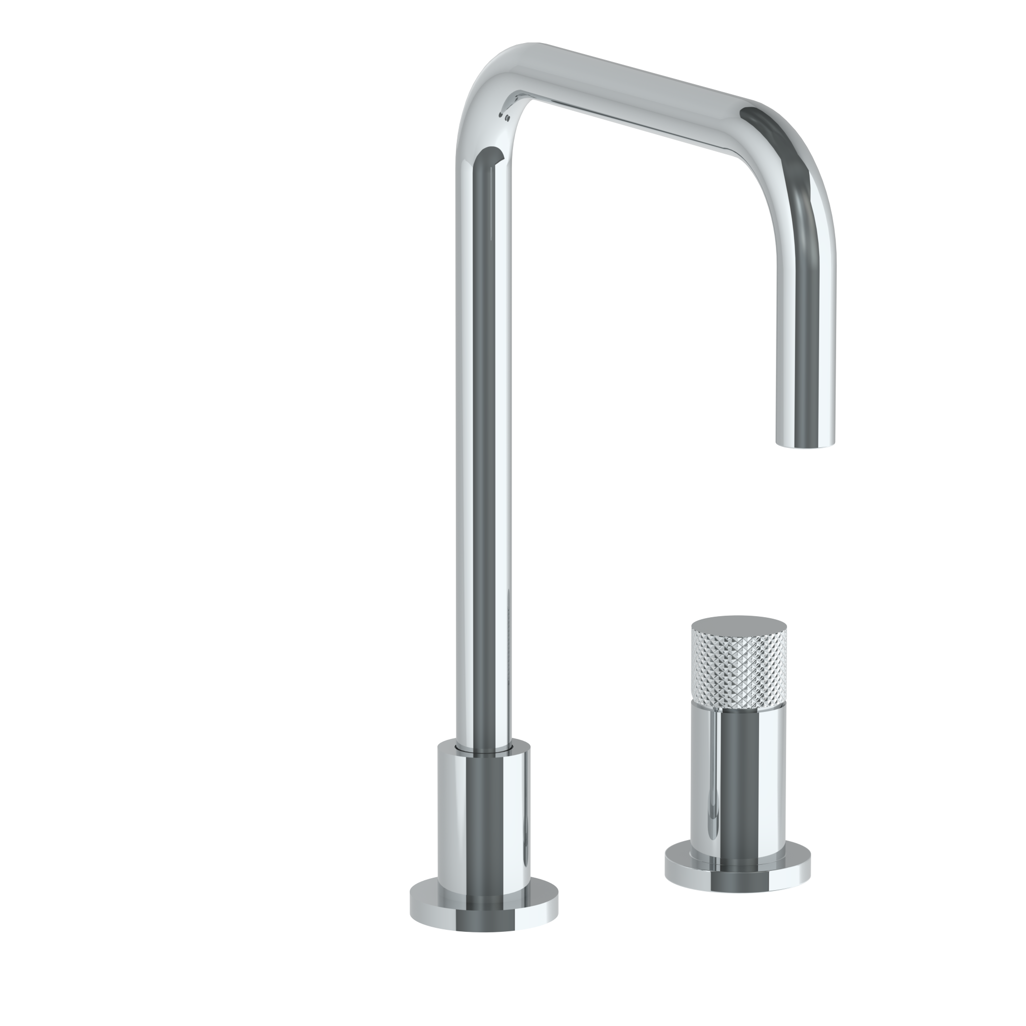 Deck Mounted 2 Hole Square Top Kitchen Faucet | Watermark Designs