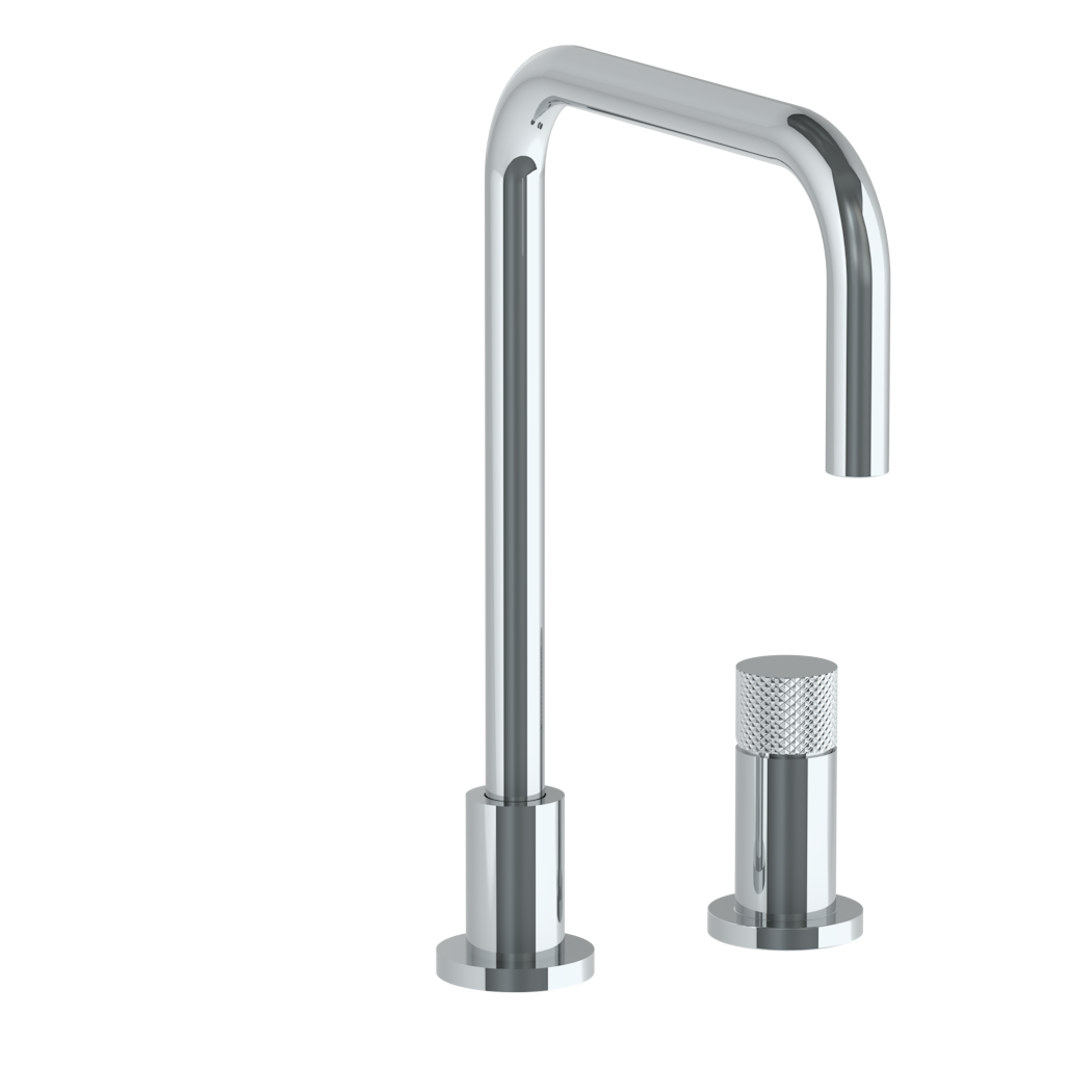 Deck Mounted 2 Hole Square Top Kitchen Faucet | Watermark