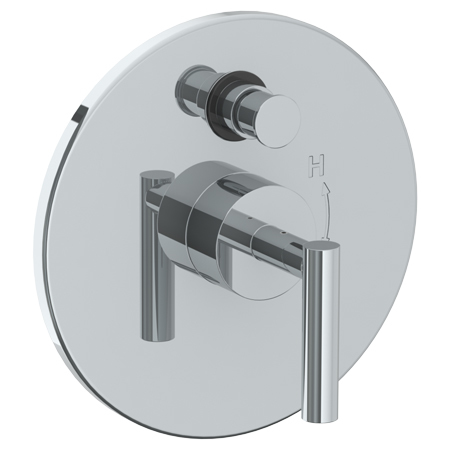 Wall Mounted Pressure Balance Shower Trim with Diverter, 7