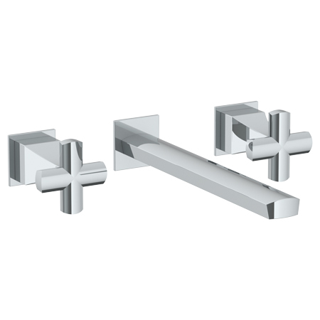 Wall Mounted 3 Hole Lavatory Set with 8 1/2