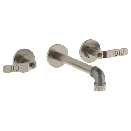 Wall Mounted 3 Hole Lavatory Set with 8.5