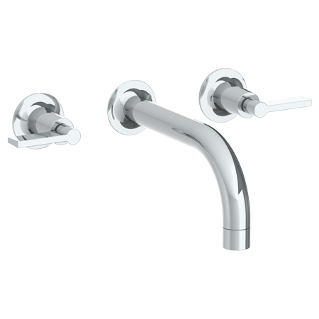 Wall Mounted 3 Hole Lavatory Set with 7 1/2