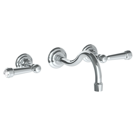 Wall Mounted 3 Hole Lavatory Set with 8 3/4