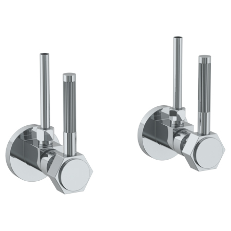 Lavatory Angle Stop Kit -1/2 IPS x 3/8 OD Compression | Watermark Designs