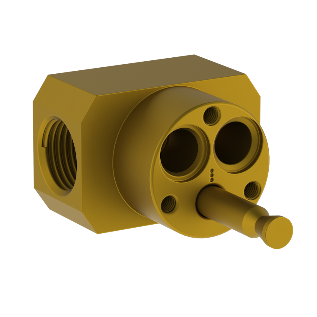 Titanium Single Hole Progressive Wall Valve | Watermark Designs