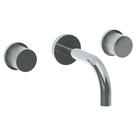 Wall Mounted 3 Hole Lavatory Set with 6