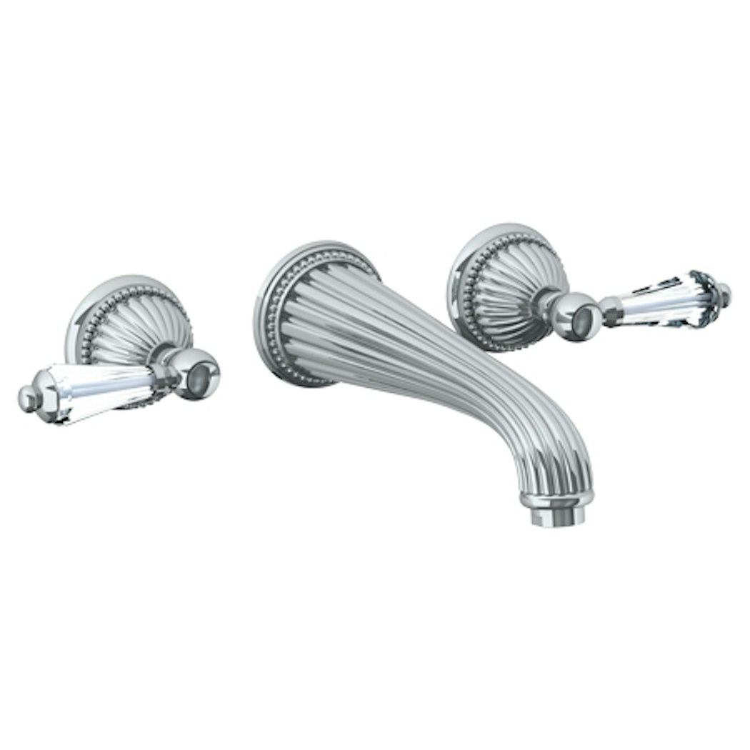 Wall Mounted 3 Hole Lavatory Set with 8 1/4