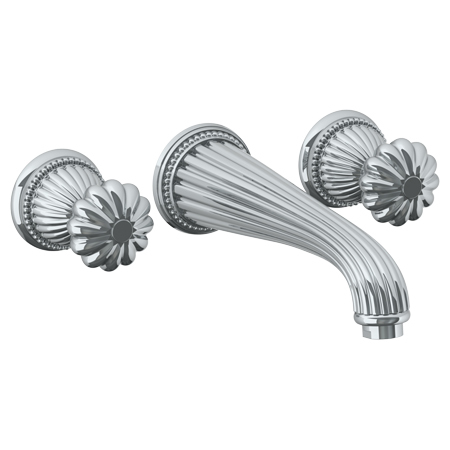Wall Mounted 3 Hole Lavatory Set with 8 1/4